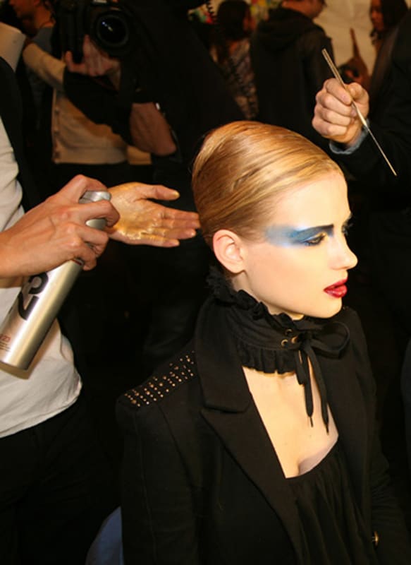  On the Runway: Lace Hair by Peter Gray