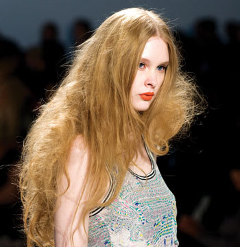 Big Brash Hair at NY Fashion Week