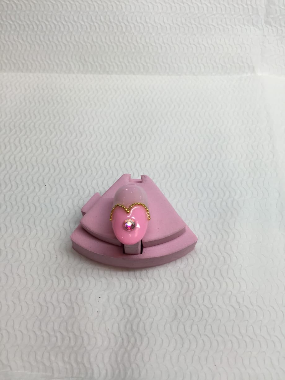 Heart Tip Nail Art