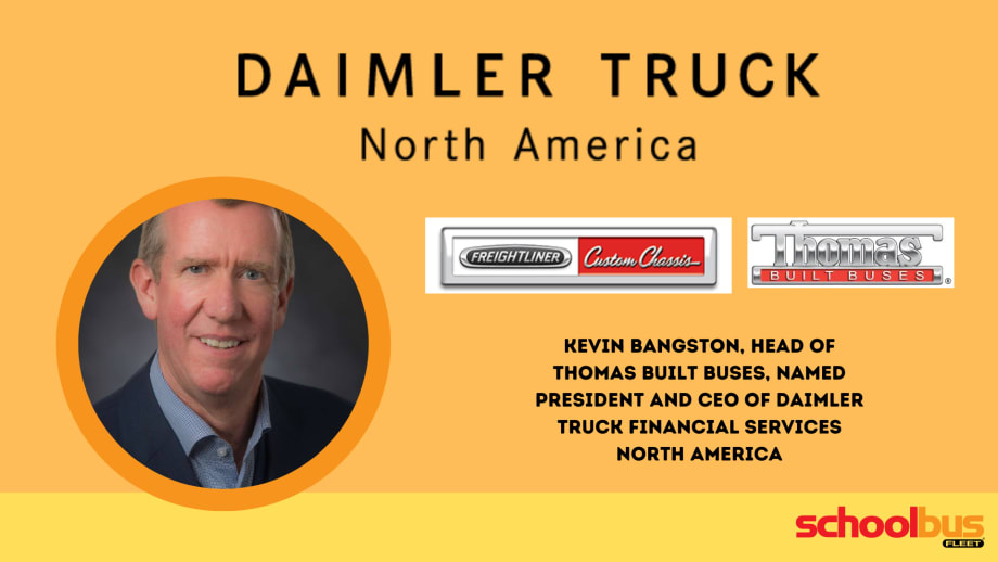 Kevin Bangston of Thomas Built Buses Named President and CEO of Daimler Truck Financial Services North America