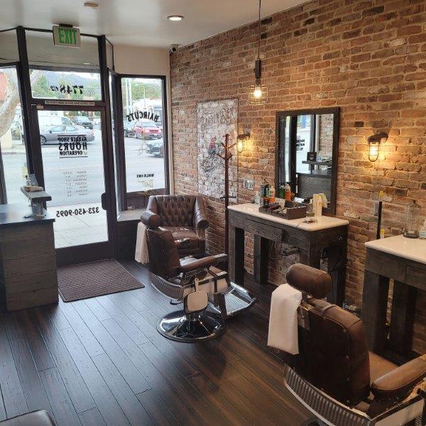 Tour the Barber Den in West Hollywood