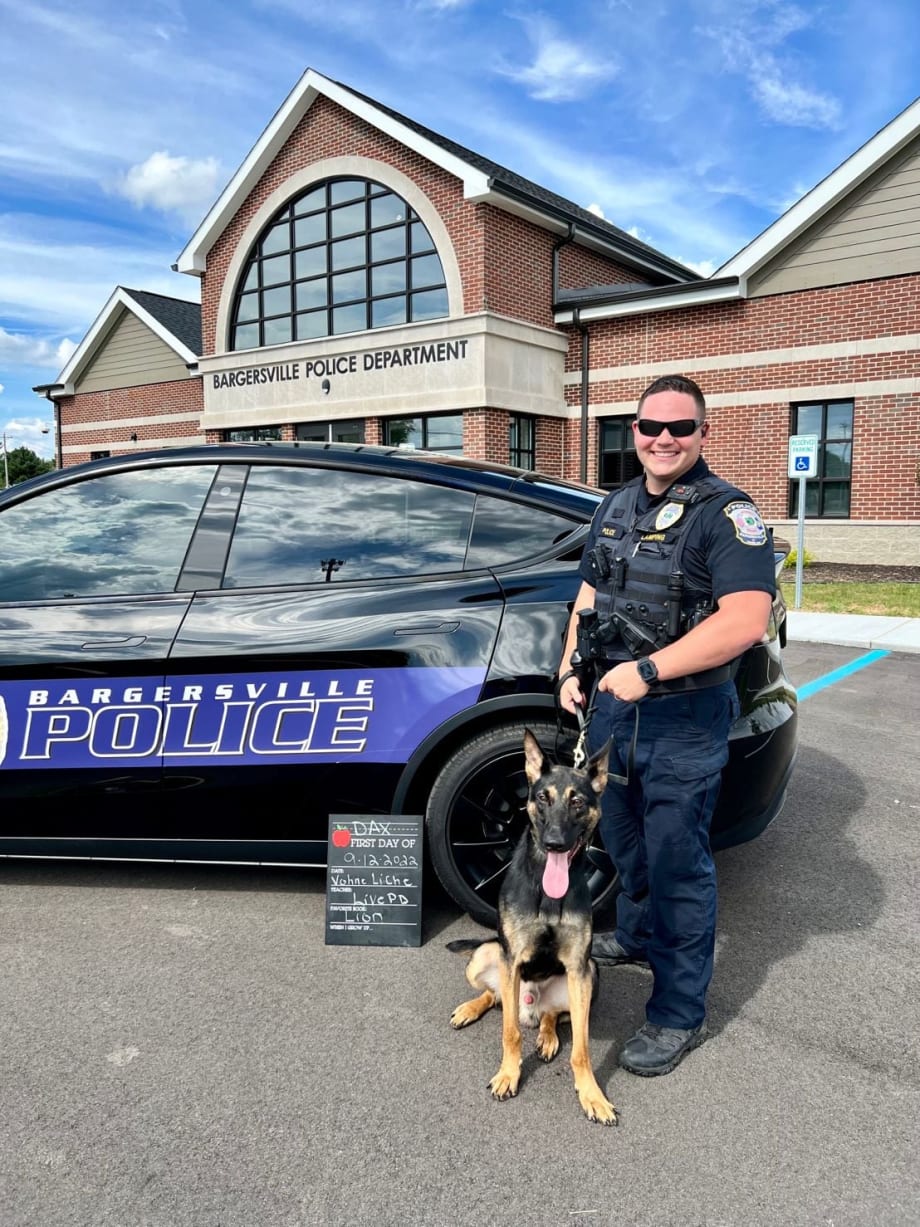 Indiana PD Upfits Tesla Model Y for K-9