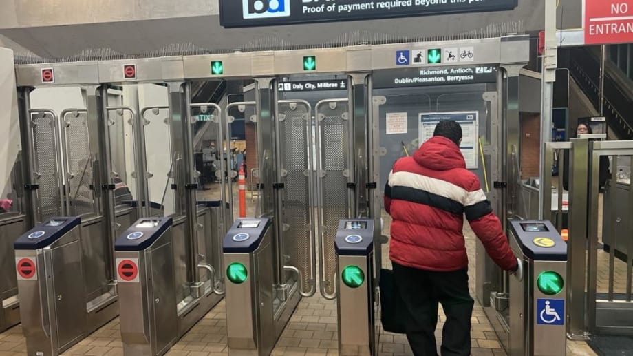 BART Begins Testing New Fare Gates