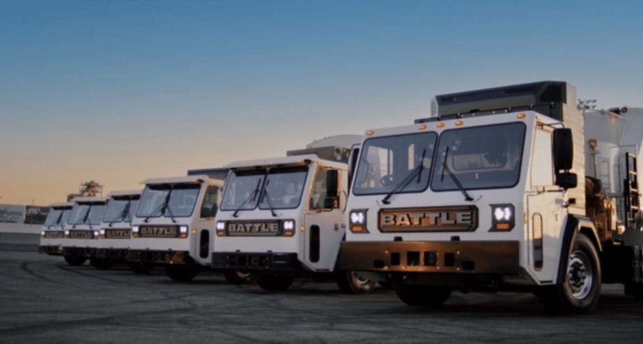 Battle Motors trucks.
