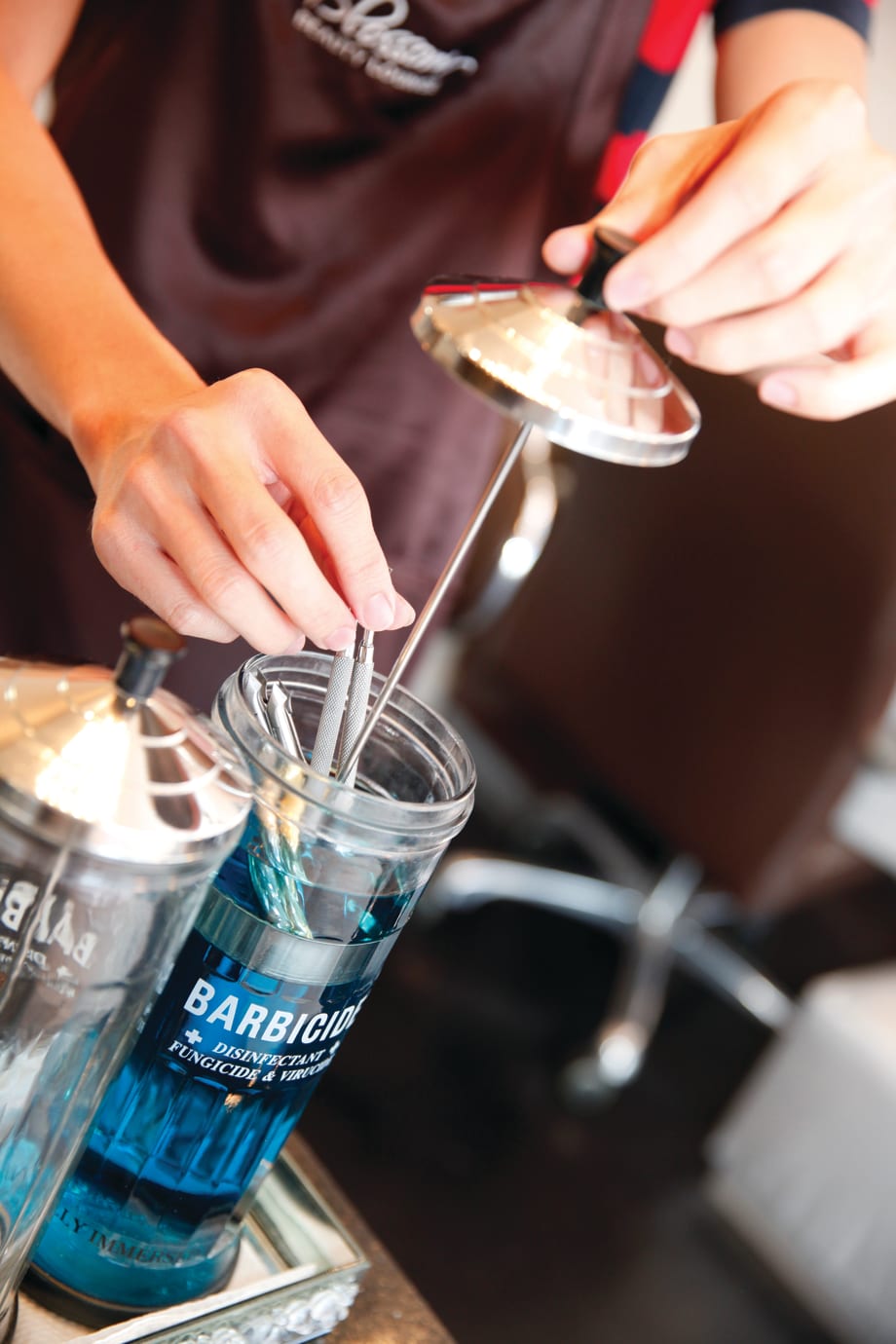 Steps to a Sparkling Clean Salon