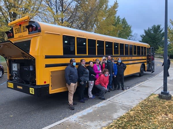 Indiana District Adds Blue Bird Electric School Bus