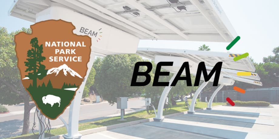 U.S. National Park Service Deploys Beam Global Charging Systems at Headquarters 