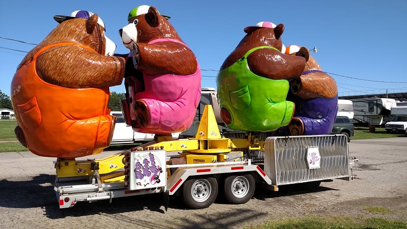 Catching the Carnival’s Trailers in the Wee Hours