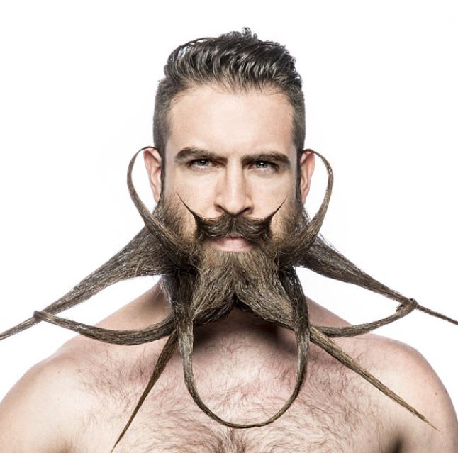 This Guy Can Sculpt His Beard Into the Craziest Designs - See Our Top 20