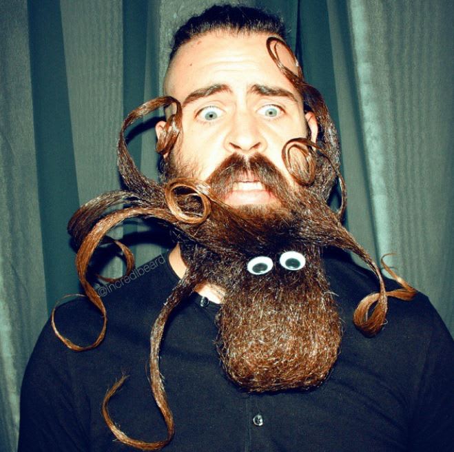 This Guy Can Sculpt His Beard Into the Craziest Designs - See Our Top 20
