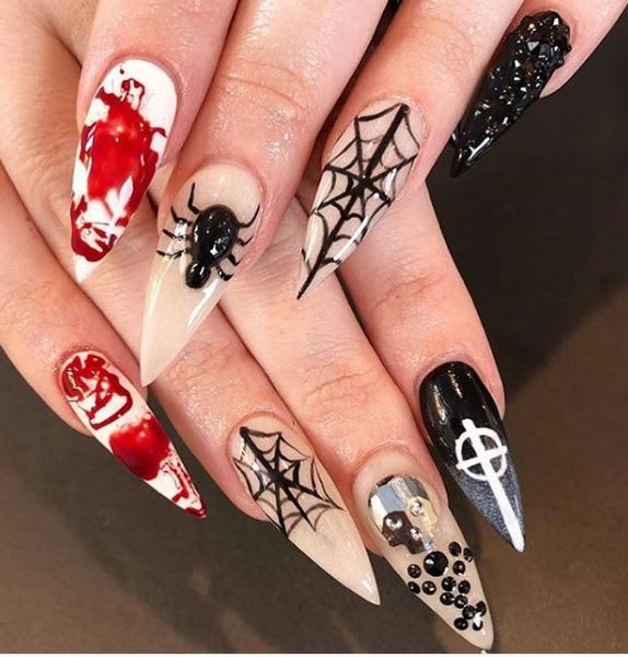 We're Dying Over these 20 Halloween Nail Designs