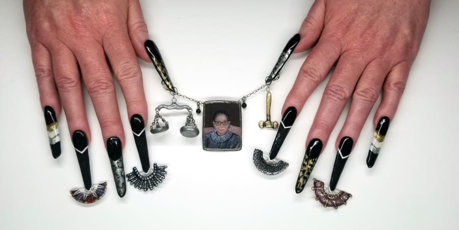 NTNA S. 7 Challenge 6: RBG Nail Art (Becca)