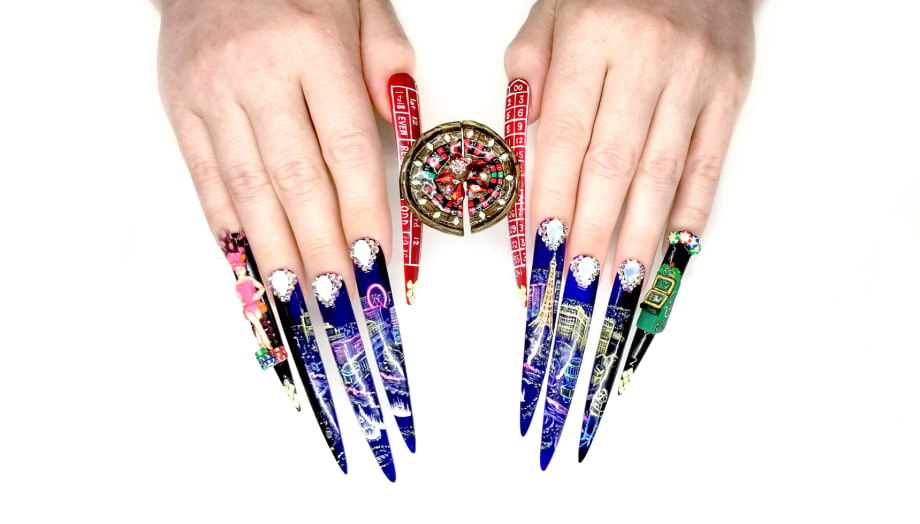 NTNA S. 7 Challenge 4: Roulette Nail Art (Becca)