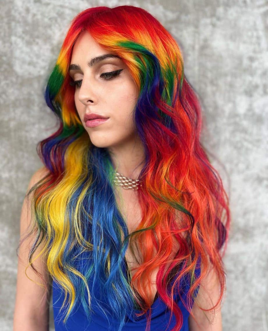 9 Magical Rainbow Masterpieces from PRAVANA Artists