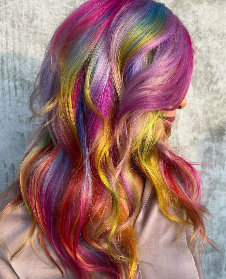 9 Magical Rainbow Masterpieces from PRAVANA Artists