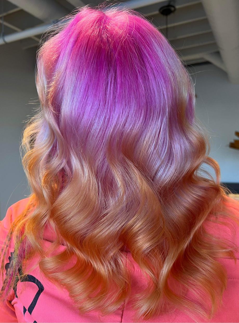 Peach Fuzz Fantasy: PRAVANA Artists Create the Pantone Color of the Year