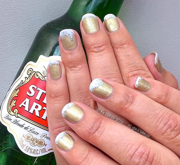 Nail Art for National Drink Beer Day