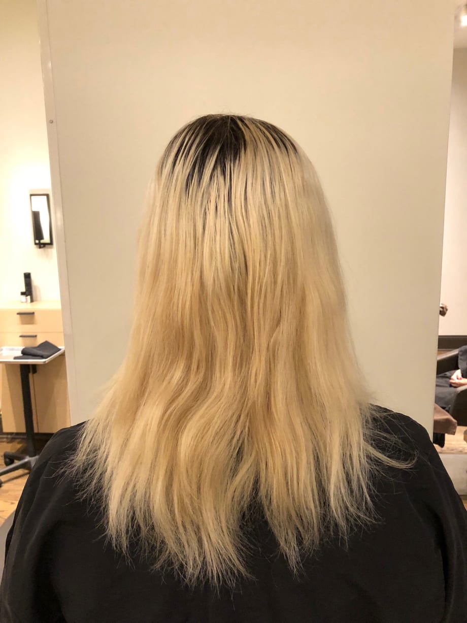 MAKEOVER: Grown-Out Platinum to Natural, Manageable Blonde