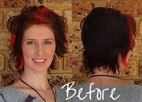 HOW-TO: Double Rainbow Mohawk Cut and Color
