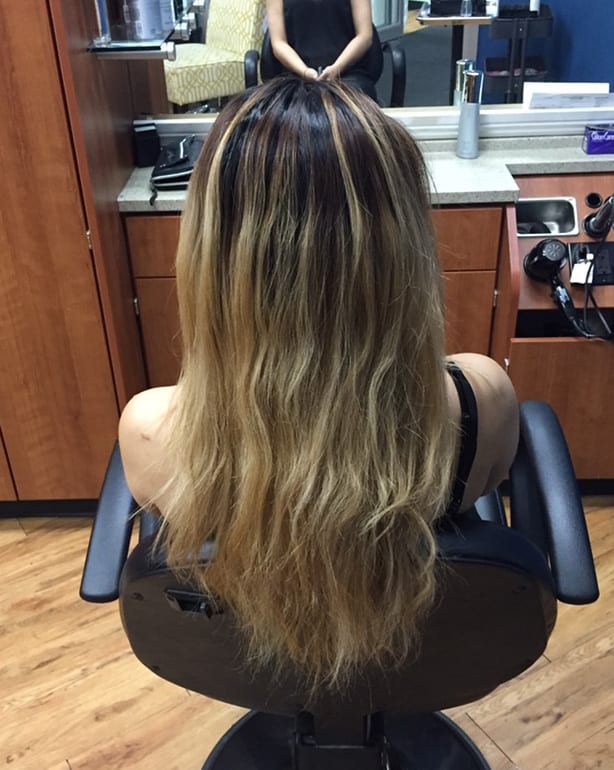 TRANSFORMATION: Low-Maintenance Dusty Pink Balayage