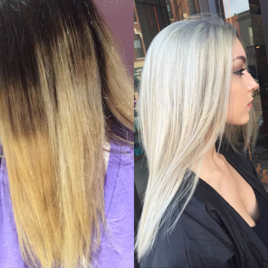 TRANSFORMATION: Grown Out To Icy/Frosty/GORGEOUS!