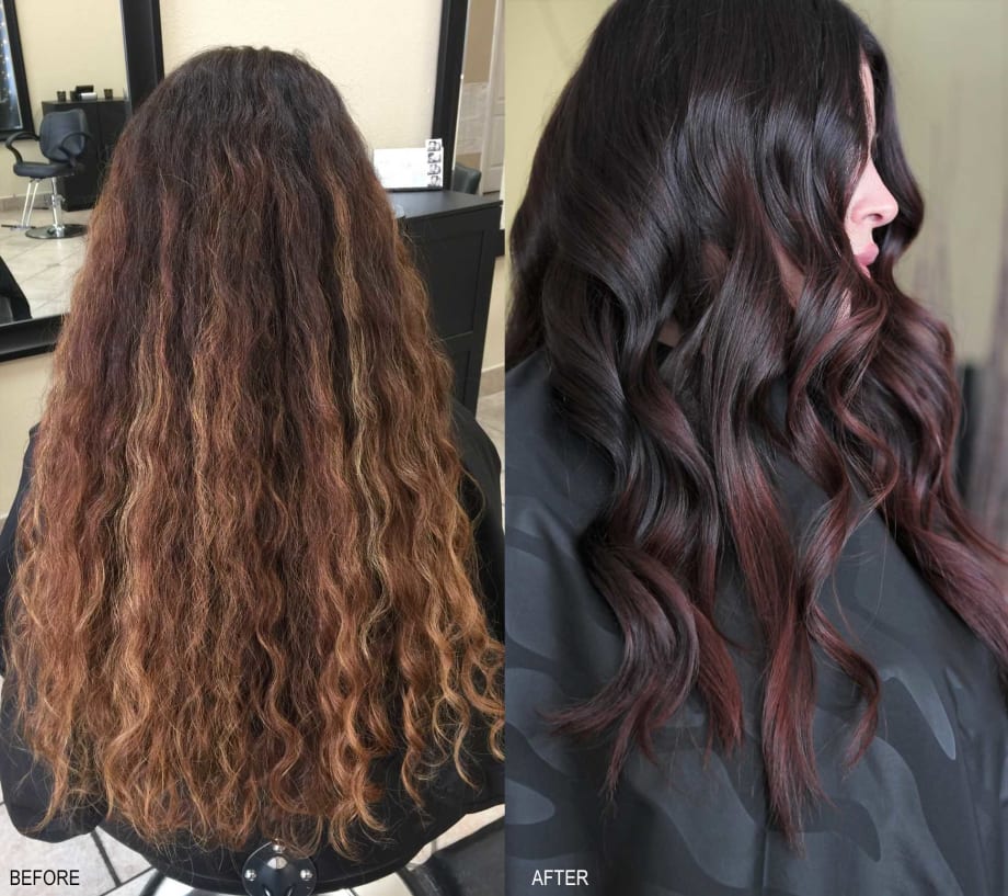 Hair Color Makeover: Fall Cool-Down