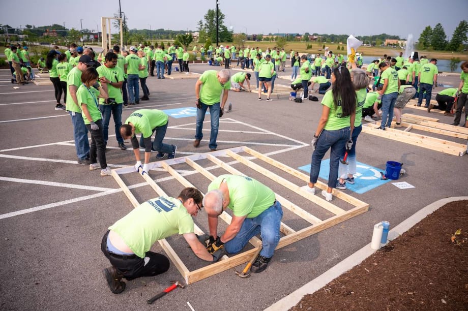 Bendix Comes Together To Help Build Homes For Two Ohio Families