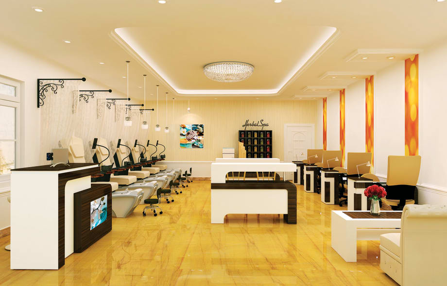 Sleek & Stylish Salon Furnishing