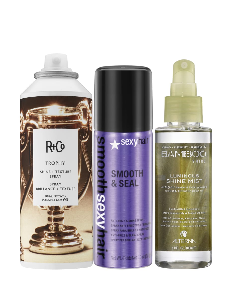 Best Sellers: Shine Sprays for Hydrating and Glossifying Hair
