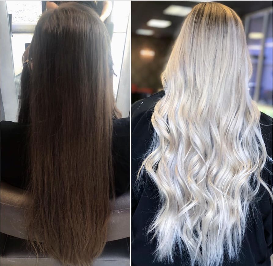 Brunette to Stunning Blonde 5-Hour Transformation