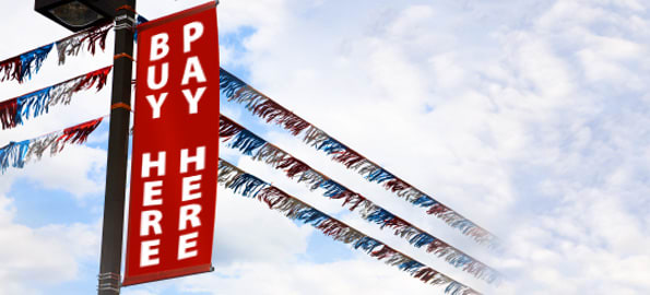 BHPH for New-Car Dealers and Agents