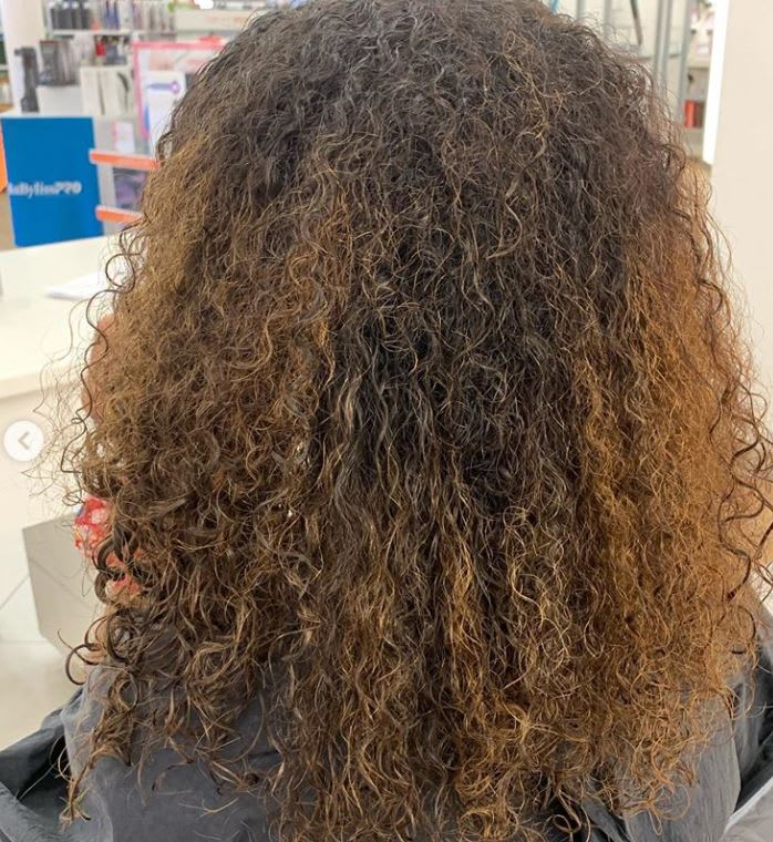 Curlyage: New Color on Curly Hair