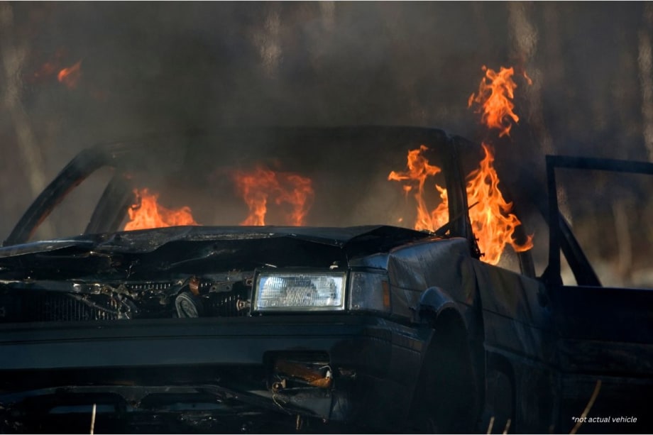 Biden’s Secret Service Rental Cars Destroyed by Fire