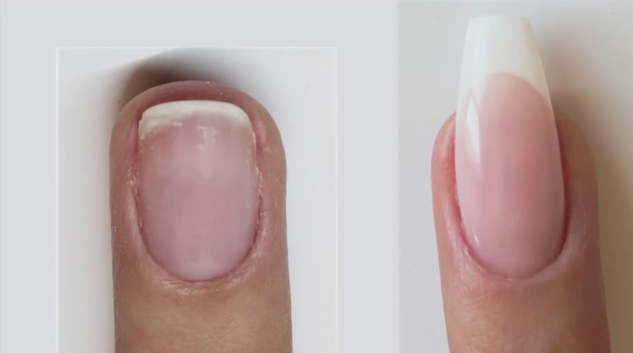 Bio Sculpture Gel Supreme French With Extended Nail Bed