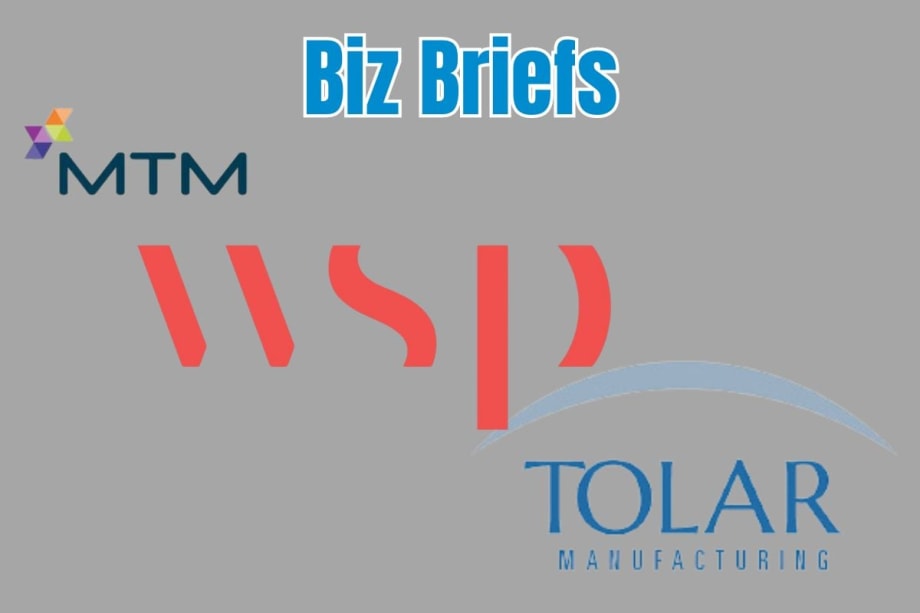 Biz Briefs: MTM Transit, Tolar, and WSP