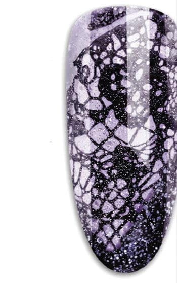 HOW-TO: Black Lace by CND on a Manicured Natural Nail