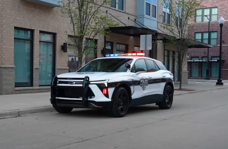 A Peek at the New Chevy Blazer EV Police Pursuit Package