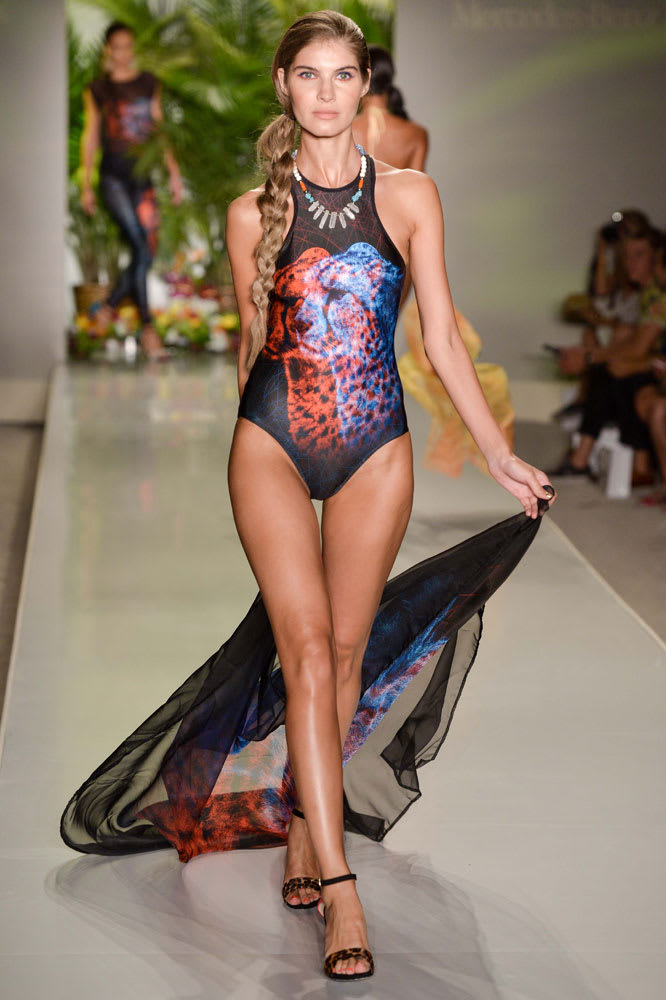 Braids and Top Knots at Miami Swim Fashion Week By Nick Irwin