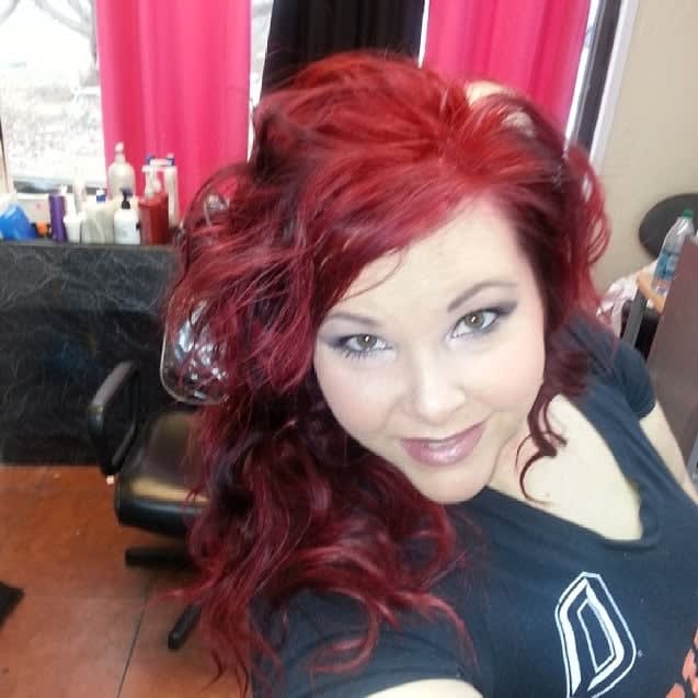 #redhairdressers for National Wear Red Day