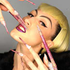 FASHION WEEK: The Blonds F/W 2014 Nails and Make Up...WOW!