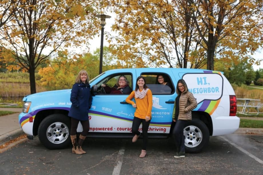 Fleet Vehicle Used to Improve Community Engagement