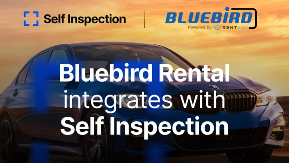 Self Inspection, Bluebird Partner On AI Inspections for Rental Cars