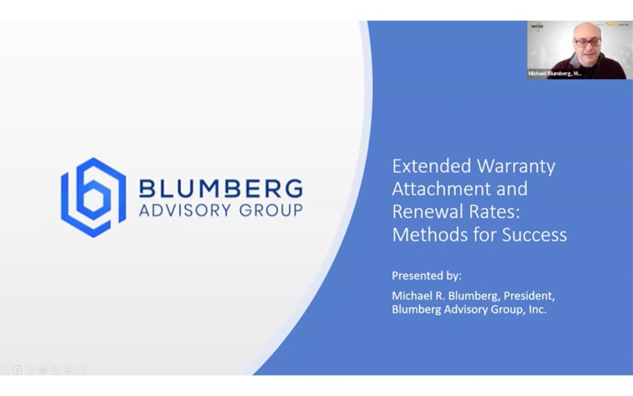 Extended Warranty Attachment and Renewal Rates: Methods for Success