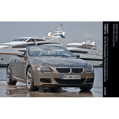 BMW Announces M6 Convertible