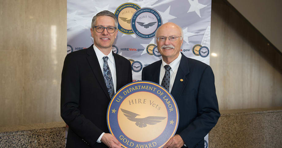 Truck Dealer Bob Nuss Honored For Commitment to Veterans