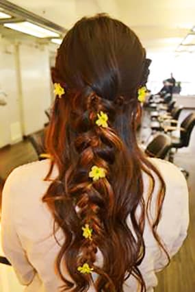 How-To: Bohemian Crown Braid with Flowers