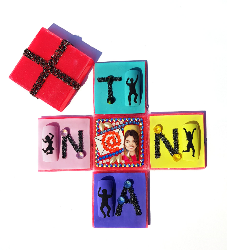 NTNA S. 7 Pre-Challenge 1: Jumping for Joy Nail Art (Bojana)
