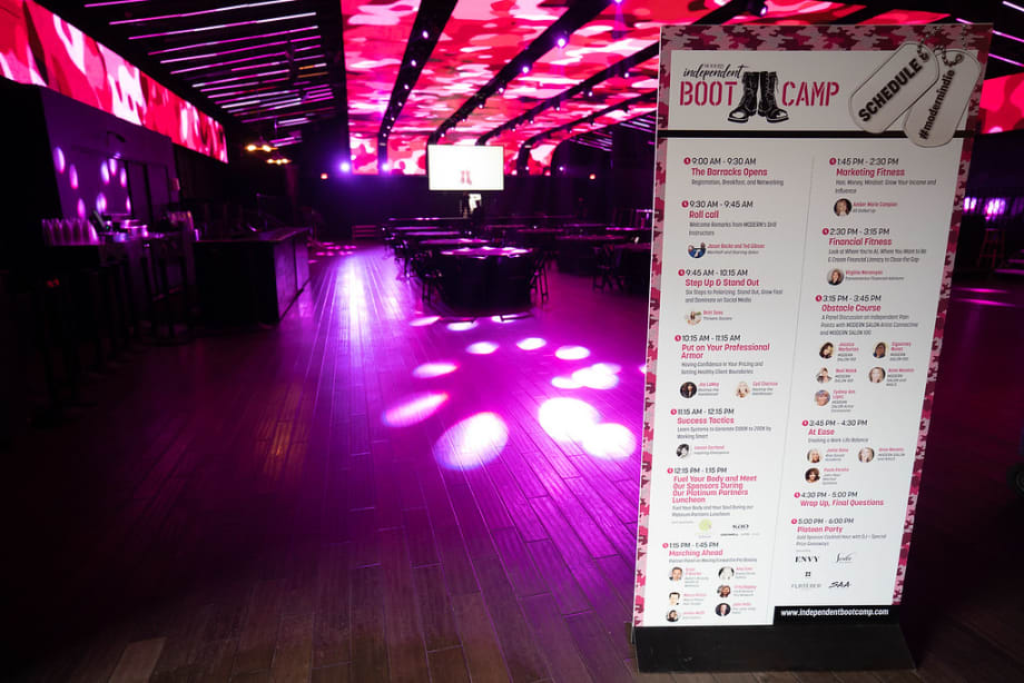 SLIDESHOW: MODERN SALON's Independent Boot Camp Empowers Solo Artists 