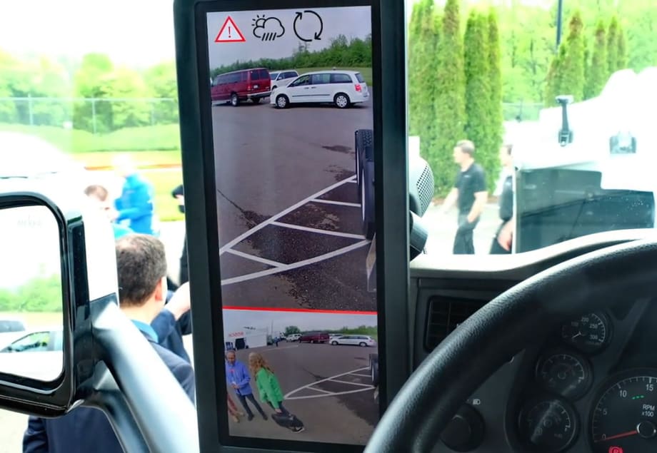NHTSA Asks Trucking to Comment on Rearview Cameras Replacing Mirrors
