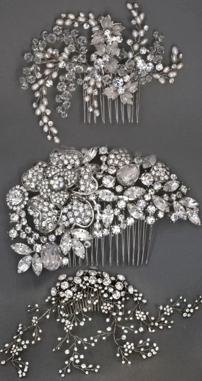 Bling Thing: How Well-Placed Hair Accessories Can Take Brides to the Next Level